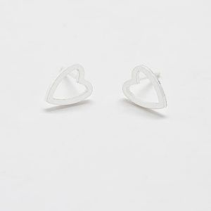 Heart-Shaped Studs